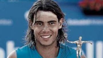 <b>DE RÉCORD. </b>Tras su cuarto triunfo en el Godó, Nadal apunta a Roma.