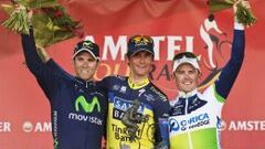 El checo Kreuziger se adelanta a Valverde y al pelotón