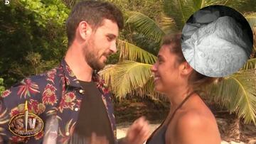 Imagen de Lola e Iv&aacute;n, su novio, en &#039;Supervivientes&#039;.