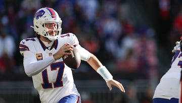 Josh Allen will be ready for the Sunday game as the Bills face the Eagles despite claiming that his foot is ‘still sore’.