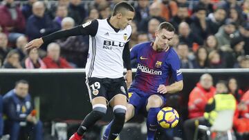 26/11/17 PARTIDO PRIMERA DIVISION
 VALENCIA CF - FC BARCELONA 
  RODRIGO VERMAELEN 