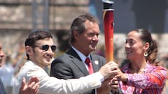 La llama se acerca a Santiago 2023