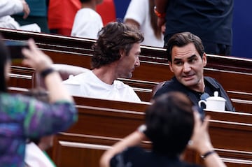 No es la primera vez que el suizo entrena con el tenista español: la primera vez fue en 2019, en las instalaciones de Wimbledon. La otra fue recientemente, en la Laver Cup.