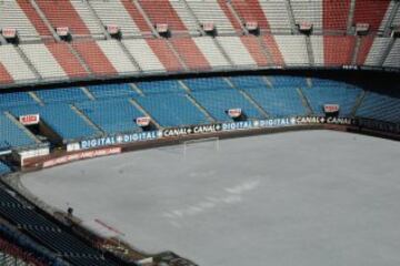 52 años del estadio Vicente Calderón en imágenes