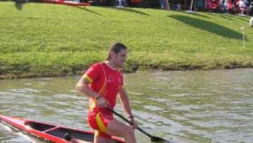 <b>DE VUELTA. </b>Cal, durante el Mundial 2006, que también fue en Szeged.