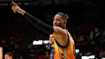 16/10/22 PARTIDO BALONCESTO BASKET
LIGA ENDESA LIGA ACB JORNADA 4
VALENCIA BASKET - UCAM MURCIA
JASIEL RIVERO