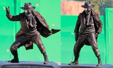 Primeras imágenes del traje de Spider-Man Noir de Nicolas Cage: más fiel al cómic imposible