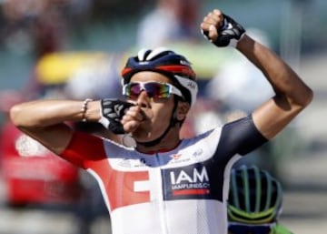 Pantano: sinónimo de trabajo y felicidad colombiana en el Tour