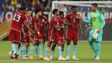 Partido amistoso entre Alemania y la Selección Colombia.