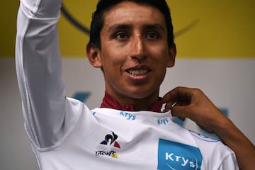 Egan Bernal es campeón virtual del Tour de Francia. Geraint Thomas es segundo en la clasificación y Steven Kruijswijk