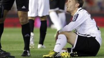 Canales padece unas molestias en los isquiotibiales de su pierna izquierda.