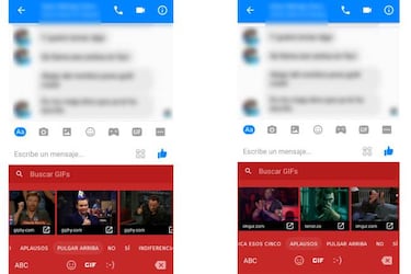 Ya puedes buscar GIFS en Facebook Messenger desde el teclado Google