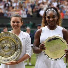 El dardo de Serena Williams a Halep tras conocer su sanción