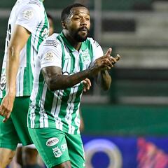 Dorlan Pabón, mejor rendimiento en Nacional vs. Cali