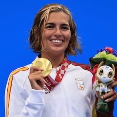 Michelle Alonso, la sirenita de oro, deja el deporte de élite