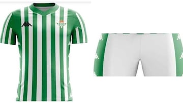 La nueva equipación del Betis