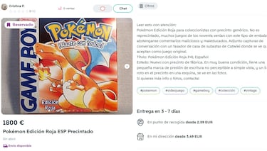 Si conservas este mítico juego de Pokémon quizás tienes 2.000 euros en un cajón: hay varios reservados en Wallapop