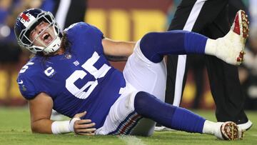 El head coach de los New York Giants considera que por el tipo de lesión y el proceso de rehabilitación, será complicado que Gates juegue de nuevo.