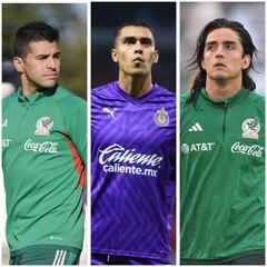 Selección Mexicana: así ha sido el desempeño de Acevedo, Rangel y González en el último año
