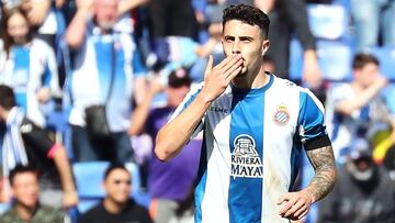 Mario Hermoso con el Espanyol. 