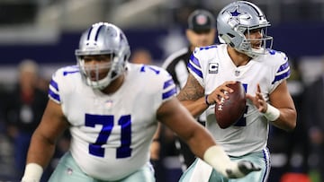 Más problemas en la línea ofensiva para los Dallas Cowboys