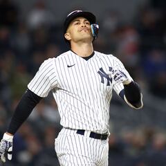 ¡Sin daño alguno! Giancarlo Stanton se fue sin conectar hit en la miniserie Diablos vs Yankees