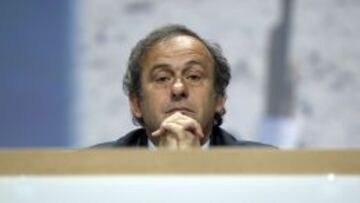 El francés Platini es el presidente de la UEFA y fue futbolista de Juventus de Turín entre otros.