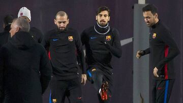 André Gomes, fuera de la lista.
