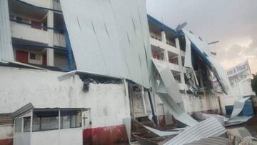 Obras de mala calidad, causantes de derrumbe en estadio de Irapuato