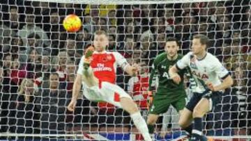 Imagen del Arsenal-Tottenham.