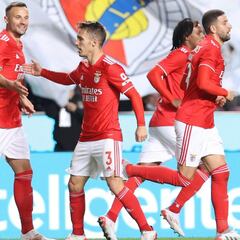 El Benfica golea a última hora rumbo al Camp Nou