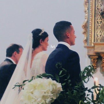 Lucas Vázquez and Macarena tie the knot in Las Rozas