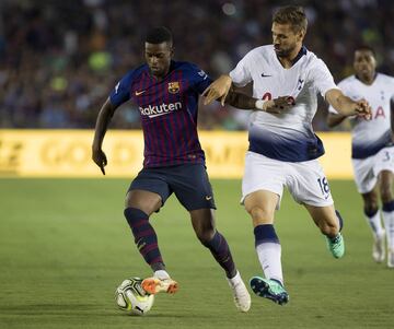 Barcelona 2-2 Tottenham (5-3 on penalties): in pictures