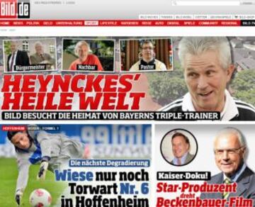 Portadas de la prensa extranjera