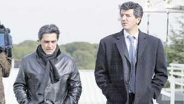 <b>APOYO. </b>Gil Marín habló con Pepe Murcia para mostrarle su apoyo.