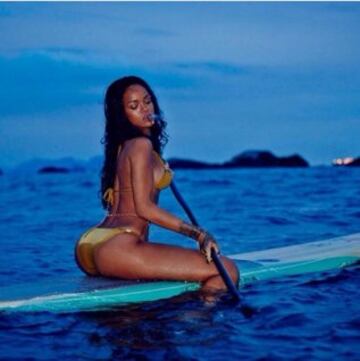 Rihanna, la nueva diva de los Washington Wizards y de John Wall