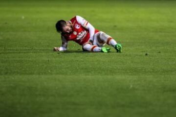 El partido terminó sin goles y con dos expulsados.