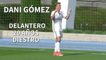 Explosivo, rápido y matador en el área: así se define Dani Gómez, el bombardero del Castilla
