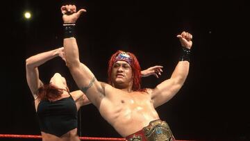 Essa Ríos durante su etapa en la WWE.