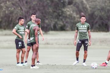 Atlético Nacional tuvo su primer entrenamientos antes de enfrentar a Millonarios en la Florida Cup. Los verdes trabajaron en el Omni Champions Gate.