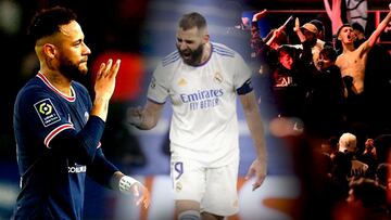 El Real Madrid 'destrozó' al PSG: la grada se marcha antes de tiempo y Neymar incendia el ambiente