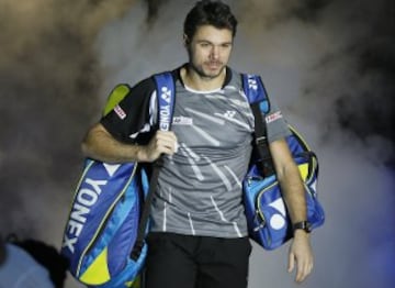 Stanislas Wawrinka venció a Marin Cilic en parciales de 6-3, 4-6, 6-3. El encuentro cerró el Grupo A del Masters de Londres. 