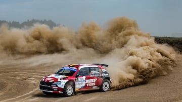 Efrén Llarena at FIA ERC - Fia European Rally Championship 2023 at Liepaja, Latvia on Jun 16. 2023 // @World / Red Bull Content Pool // SI202306170033 // Usage for editorial use only //