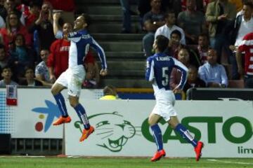 0-1. Sergio García celebró el primer tanto.