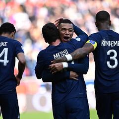 Messi y Mbappé evitan un bochorno