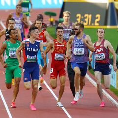García Romo, a la final de 1.500; Katir y Mechaal, eliminados