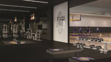 El futuro: así es el nuevo centro de entrenamiento de los Lakers