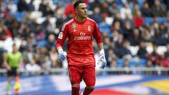 06/04/19 PARTIDO PRIMERA DIVISION 
 REAL MADRID - EIBAR 
 KEYLOR NAVAS