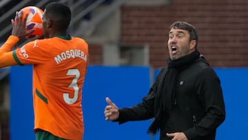 Coudet esta tarde en Mendizorroza.