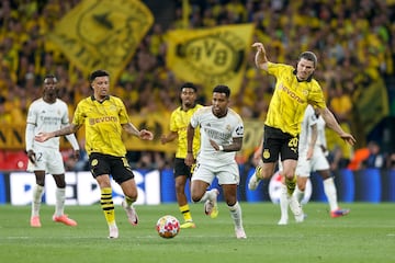 01/06/24 PARTIDO FINAL CHAMPIONS LEAGUE 
BORUSSIA DORTMUND - REAL MADRID 
JADON SANCHO RODRYGO GOES MARCEL SABITZER 